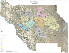 Ada Canyon Map